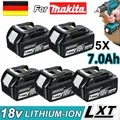 Produktbild: 5x 18V  Akku für Makita BL1860B 7,0 AH Li-ion LXT BL1830B BL1840 BL1830