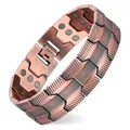 Produktbild: MagEnergy Kupferarmband für Herren, verstellbar mit Einstellwerkzeug