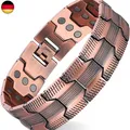 Produktbild: MagEnergy kupferarmband herren – Drei Ultra-Starke Magnete, Männliches Design Re