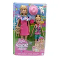 Produktbild: Mattel Barbie und Stacie Schwestern Puppenset mit 2 Hunden und Zubehör - NEU OVP