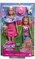 Produktbild: Barbie Stacie Rescue Box 2 Puppen Mit 2 Welpen Hund Katze Mattel HRM09