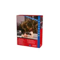 Produktbild: Konstsmide Micro LED Compactlights Lichterkette mit Kabelaufroller, schwarz-rot, 400 bernsteinfarbene Dioden, 30V Außentrafo, 6W, schwarzes Kabel - 3844-800
