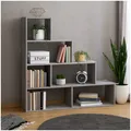 Produktbild: Stufenregal in Beton Raumteiler Bücherregal 114 x 114 x 30 cm vielseitig