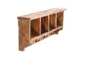 Produktbild: DESIGN DELIGHTS Wandgarderobe RUSTIKALE WANDGARDEROBE mit Fächern 