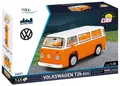 Produktbild: COBI, VOLKSWAGEN Typ 2 Bus in Orange und Weiß – 145 Teile, 1/35, COB24621