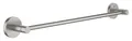 Produktbild: GROHE Start - Badetuchhalter (Stichmaß 450mm, Material: Metall, verdeckte Befestigung), supersteel, 41197DC0