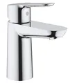 Produktbild: GROHE BauEdge Waschtischarmatur 15cm hoch EcoJoy StarLight 5l/min ohne Ablauf