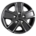 Produktbild: BORBET DESIGN CWG black glossy 6.0Jx16 5x130 ET68 R28271164