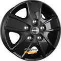 Produktbild: 4 Alufelgen BORBET CWG Black Glossy 6x16 ET68 5x130 16 Zoll