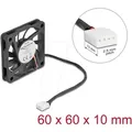 Produktbild: DELOCK 67294 - Axiallüfter 12 V DC, 60 x 60 x 10 mm schwarz