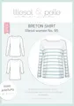 Produktbild: lillesol & pelle Schnittmuster lillesol Women No.95 Breton Shirt in Größe 34-58 zum Nähen mit Foto-Anleitung und Video