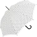 Produktbild: Knirps Stockschirm Damen Automatik Polka dots - White-Black