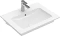 Produktbild: Villeroy & Boch Waschtisch VENTICELLO mit Überlauf, 600 x 500 mm weiß