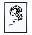 Produktbild: IDEAL TREND Classic Leichter Kunststoffbilderrahmen mit Acrylglas Schutz ohne Kompromisse BD: Farbe: Schwarz | Format: 21x29,7 DIN A4