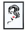 Produktbild: IDEAL TREND Bilderrahmen Classic Leichter Kunststoffbilderrahmen mit Acrylglas Schutz ohne Komp