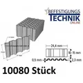 Produktbild: Wellennägel WN15BK 25x15mm für Wellennagler Bostitch CF15-1-E Prebena Tjep CO-15 WN 25 10,08M