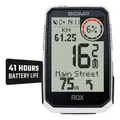 Produktbild: SIGMA ROX 4.0 Endurance White HR Set |GPS Fahrradcomputer inkl. Herzfrequenzmesser und OVERCLAMP Butler | 41 h Akkulaufzeit E-Bike kompatibel 30 Funktionen wie Höhen- Geschwindigkeitsmessung