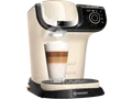 Produktbild: BOSCH TAS6507 My way Kapselmaschine Creme/Schwarz