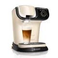 Produktbild: Bosch Kapselkaffeemaschine TAS6507, 3 bar, beige/braun