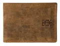 Produktbild: Elbleder Herren Geldbörse mit Klappe Querformat RFID Schutz Echtleder Vintage