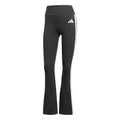 Produktbild: adidas Damen Optime Essentials 3 Stripes Flared Leggings Tights, black/white, XS
