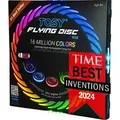 Produktbild: TOSY TOSY Flying Ring / Disc –mit LED, (Mehrfarbig), superhell, Lost-Mode Magnetspielbausteine