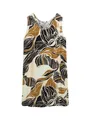 Produktbild: TOM TAILOR Cocktailkleid dress easy sleeveless neutral cut leaves design