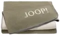 Produktbild: JOOP! Tagesdecke Joop! Wohndecke Kuscheldecke 150x200 cm Melange Doubleface oliv natur
