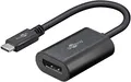 Produktbild: Goobay 38530 USB-C auf DisplayPort Adapter / Auflösung bis 3840*2160p@60Hz & 3D / Plug&Play