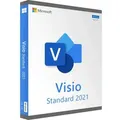 Produktbild: Microsoft Visio 2021 Standard | für Windows | So­fort­down­load | Käu­fer­schutz