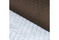 Produktbild: maDDma Stoff 1m Meterware Raute Steppstoff 158cm breit, braun
