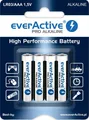 Produktbild: everActive PRO ALKALINE LR03 AAA 1,5 V Batterie Micro 4er Packung