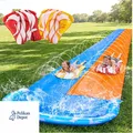 Produktbild: Wasserrutsche mit 2 Bodyboards 685 cm Rasen Sprinkler Doppelras