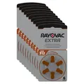 Produktbild: Rayovac 10x Extra Advanced Gr. 312 - 6er Blister Hörgerätebatterien PR41 Braun 24607 312AU-6XEMF - Braun