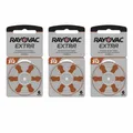 Produktbild: 18x Rayovac 312 Hörgerätebatterien PR41 DA312 Braune Lasche