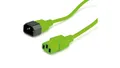 Produktbild: Przedłużacz zasilający 230V IEC320 C14/ C13 0,8m zielony