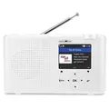 Produktbild: Reflexion TRA23I Internet-Radio (Digitalradio (DAB), Bluetooth, UKW, DAB, DAB+, RDS, Farbdisplay, Bluetooth) weiß