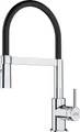 Produktbild: Franke Lina Semi Pro Chrom Black Matt - 115.0626.085 Hochdruckarmatur