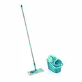 Produktbild: Leifheit Reinigungs-Set Combi Clean micro duo, Bodenwischer, Eimer, Pressaufsatz