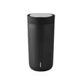 Produktbild: Stelton To Go Click Thermobecher Schwarz Metallic 400 ml