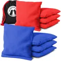 Produktbild: GoSports Cornhole Sitzsack-Set 8 Stück Rot Blau Outdoor Wurfspiel NEU