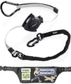 Produktbild: NEUHEIT 100% Handsfree Jogging Hundeleine mit Bauchgurt & Tasche patentierter...