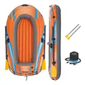 Produktbild: Bestway Kondor Elite 2000 Schlauchboot Set 196x106 cm inkl Paddel und Fusspumpe