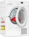Produktbild: Exquisit Wärmepumpentrockner TWP803-031D | 8 kg | 16 Programme | Knitterschutz | LED-Innenbeleuchtung | Weiß, D (Spektrum A bis G)