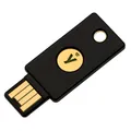 Produktbild: YUBICO YubiKey 5 NFC, Android, Windows 10, iOS, No Batteries Required, Schwarz, USB-A, FIDO 2 Certif
