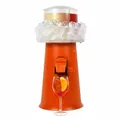 Produktbild: Sprizzer - Aperol Spritz Maschine für Spritz, Dispenser und Mischer mit Eisbehälter für Aperitif, Manuelle Abgabe ohne Elektrizität oder Batterien, Einfach zu Bedienen, Orange, Made in Italy