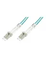 Produktbild: DIGITUS Patch-Kabel LC Multi-Mode M bis M 1 m Glasfaser 50/125 Mikrometer OM4 halogenfrei Aquamarin (DK-2533-01-4)