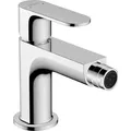 Produktbild: hansgrohe Rebris S Bidetarmatur 72212000 mit Metall Zugstangen-Ablaufgarnitur, Ausladung 120mm, chrom