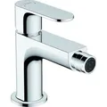 Produktbild: hansgrohe Rebris S Einhebel-Bidetmischer, mit Metall Ablaufgarnitur, Ausladung 120 mm, 72212000, Farbe: Chrom
