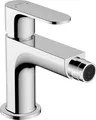 Produktbild: hansgrohe Einhebel-Bidetmischer Rebris S, Bidetarmatur mit Metall Zugstange, wassersparend, Chrom